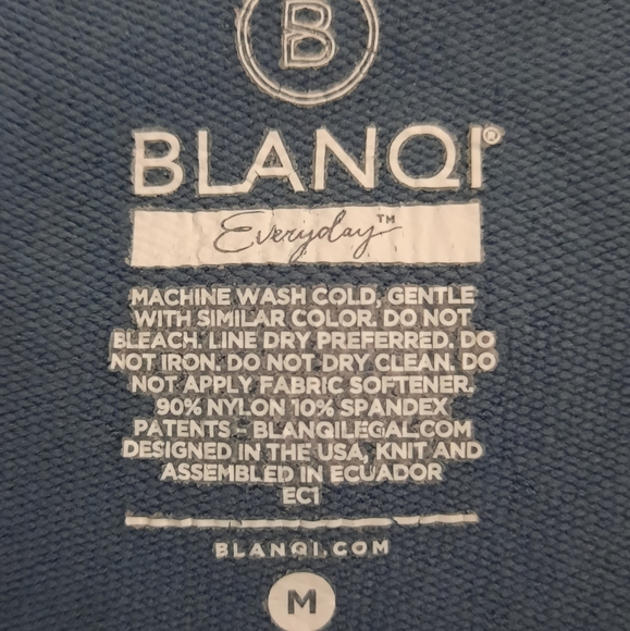 Blanqi Everyday Maternity Belly Support Leggings Size Medium - Picture 4 of 13